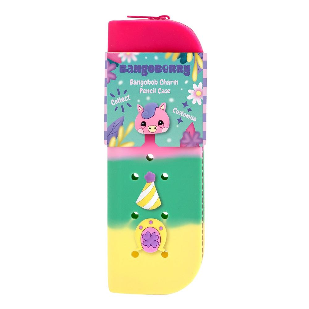 santoro london Bangoberry - Bangobob Charm Pencil Case - Pinky Pony