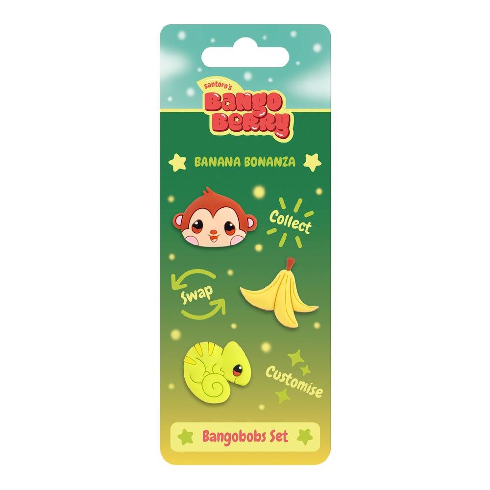 santoro london Bangoberry - Bangobob Set - Banana Bonanza
