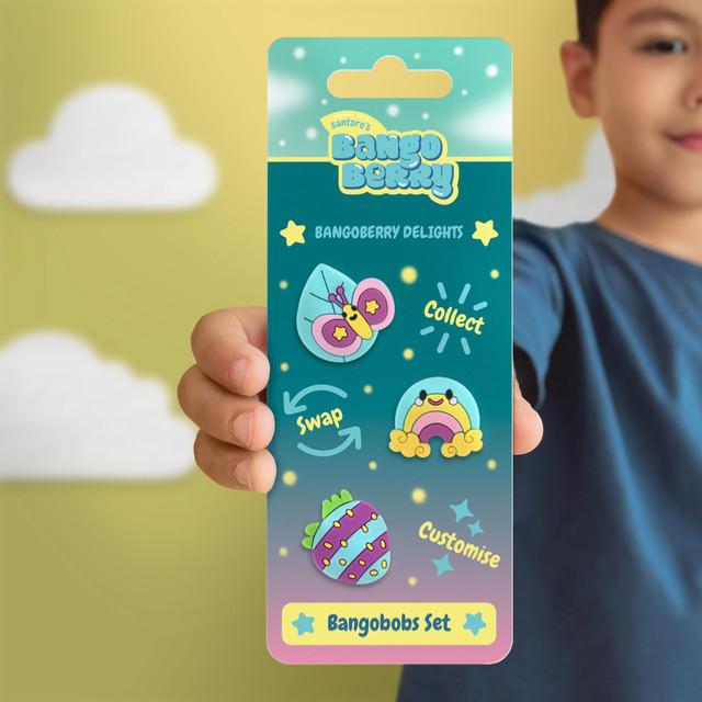 Santoro London Bangoberry - Bangobob Set - Bangoberry Delights