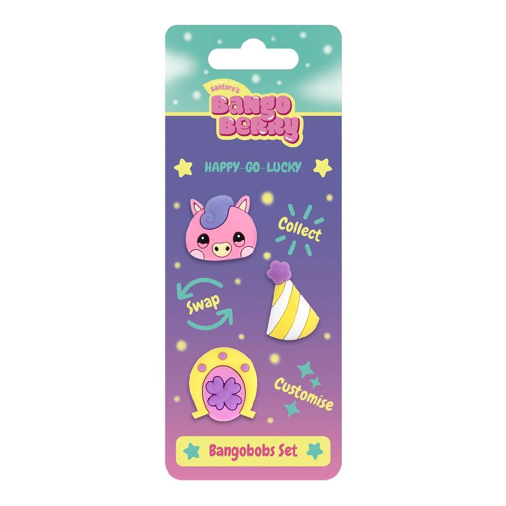 santoro london Bangoberry - Bangobob Set - Happy-Go-Lucky