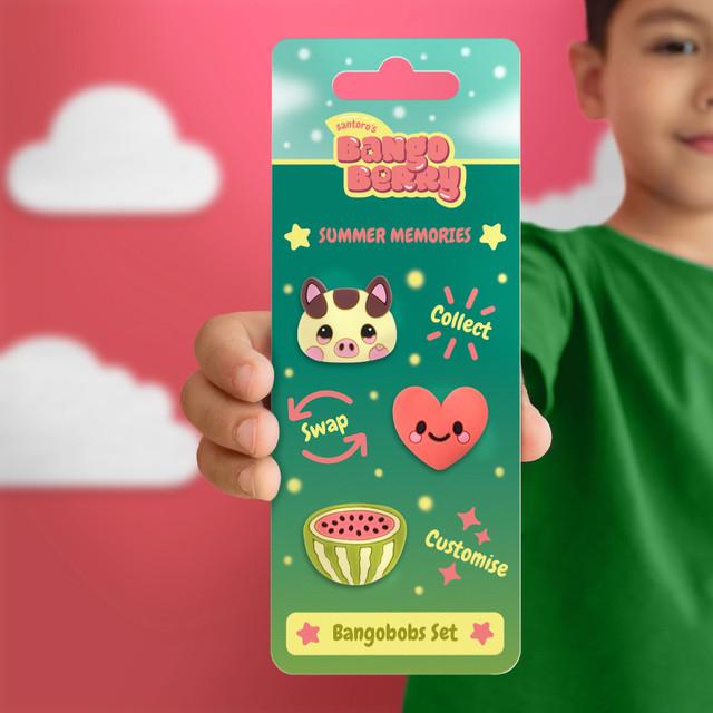 Santoro London Bangoberry - Bangobob Set - Summer Memories