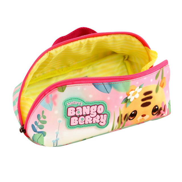 Santoro London Bangoberry - Carry All Pencil Case - Tiggy Tiger