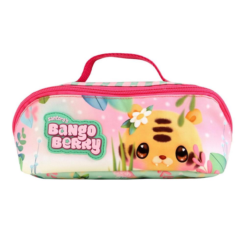 santoro london Bangoberry - Carry All Pencil Case - Tiggy Tiger