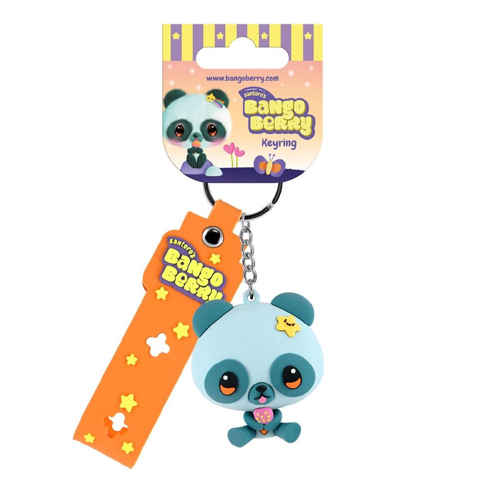 santoro london Bangoberry - Character Keyring - Pally Panda