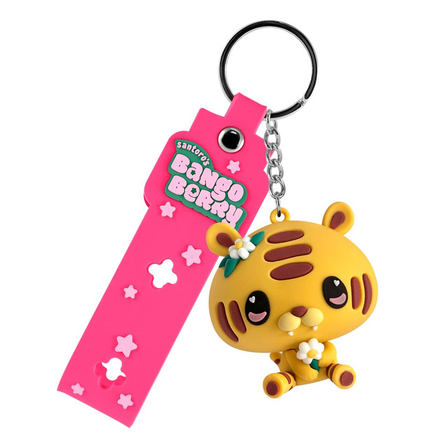 Santoro London Bangoberry - Character Keyring - Tiggy Tiger