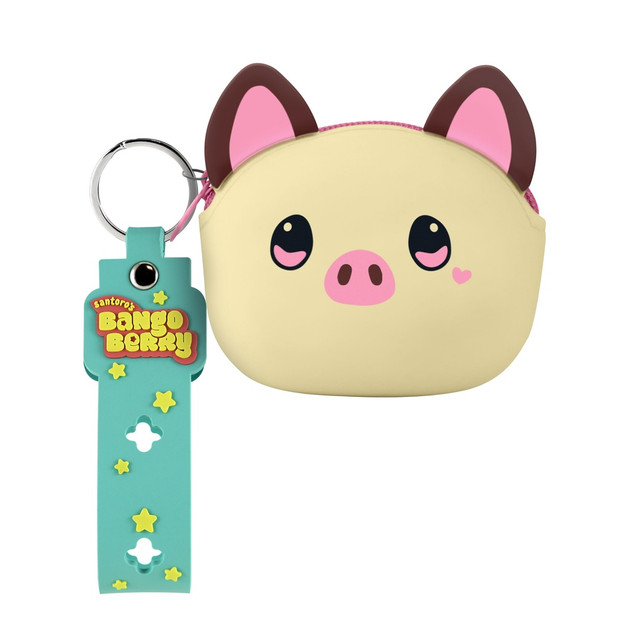 Santoro London Bangoberry - Character Pouch - Piggy Pig