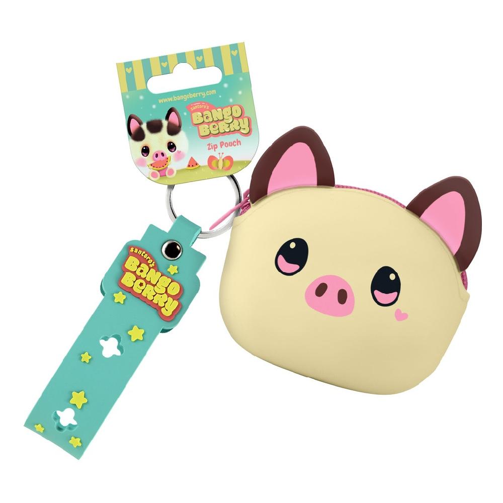 santoro london Bangoberry - Character Pouch - Piggy Pig