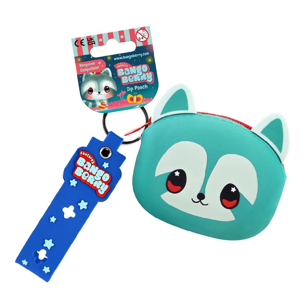 santoro london Bangoberry - Character Pouch - Remy Raccoon