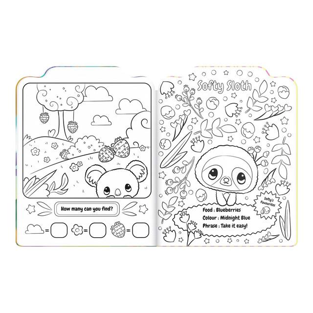 Santoro London Bangoberry - Colouring And Activity Book - By Day