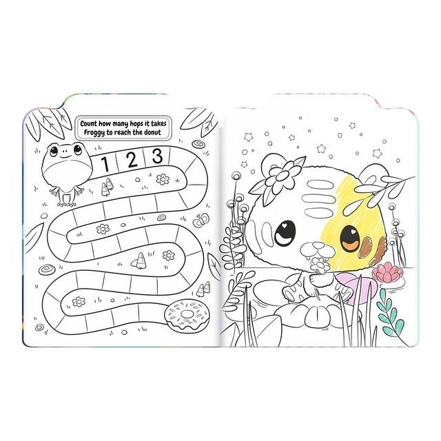 Santoro London Bangoberry - Colouring And Activity Book - By Night