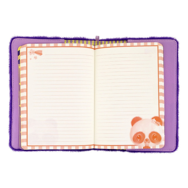 Santoro London Bangoberry - Furry Notebook - Pally Panda