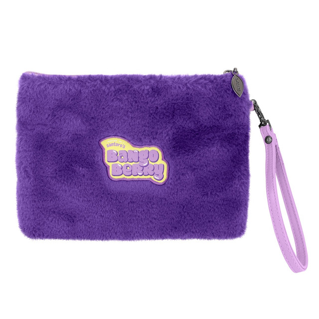 Santoro London Bangoberry - Furry Pencil Case - Pally Panda
