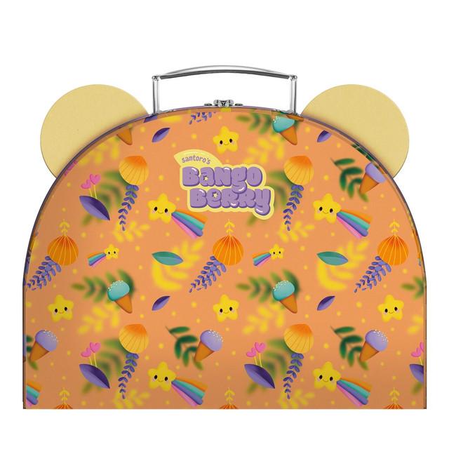 Santoro London Bangoberry - Large Suitcase Box - Pally Panda