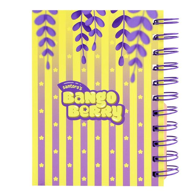 Santoro London Bangoberry - Layered Wirobound Notebook - Pally Panda