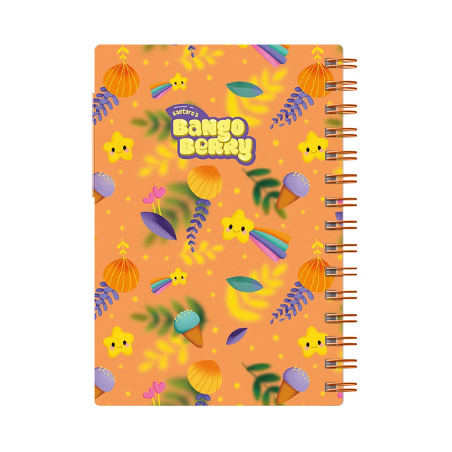 Santoro London Bangoberry - Notebook With Bangobobs - Pally Panda