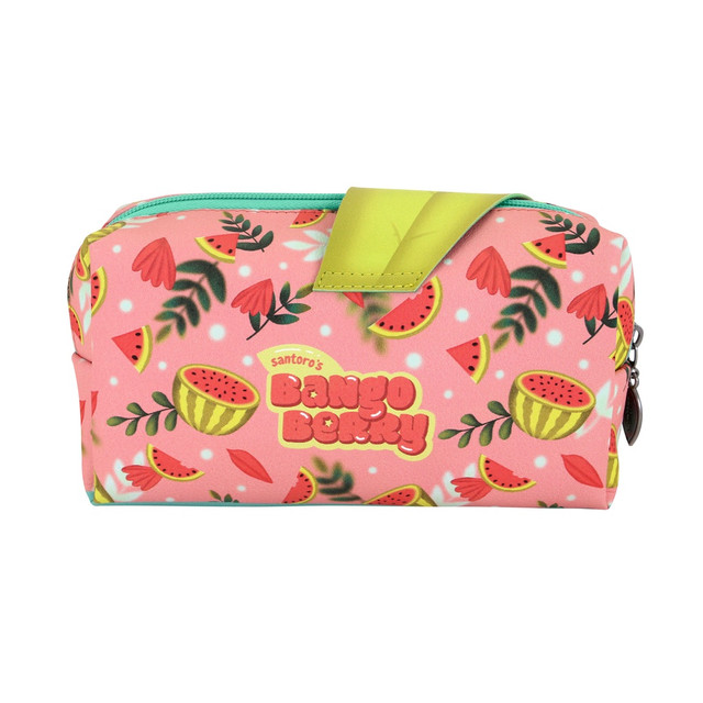 Santoro London Bangoberry - Pocket Pencil Case - Piggy Pig