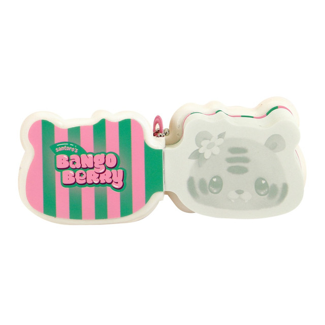Santoro London Bangoberry - Puffy Keychain Notebook - Tiggy Tiger