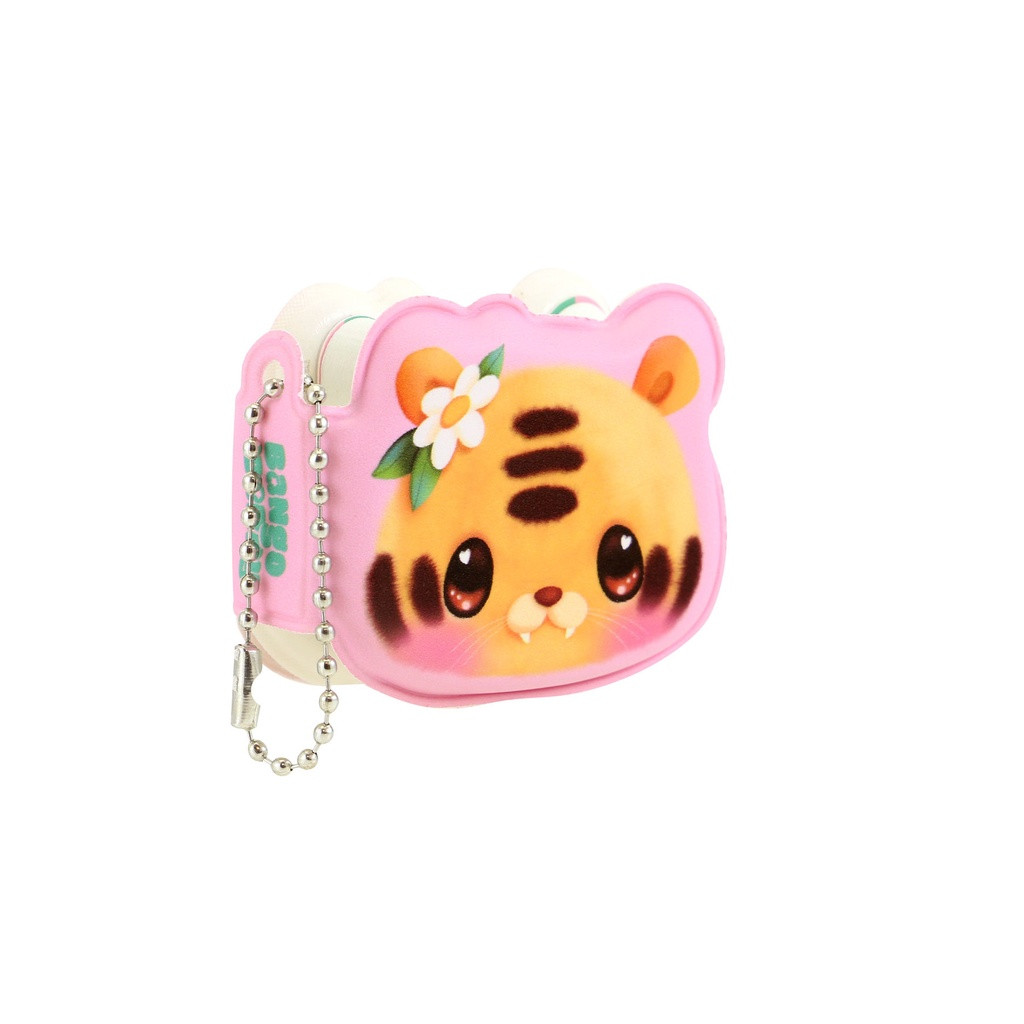 santoro london Bangoberry - Puffy Keychain Notebook - Tiggy Tiger