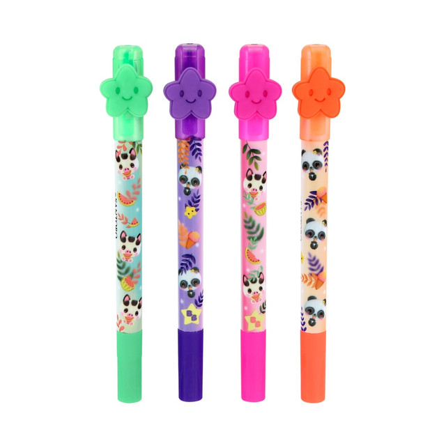 Santoro London Bangoberry - Rolling Stamp And Highlighter Pen Set - Bangoberry