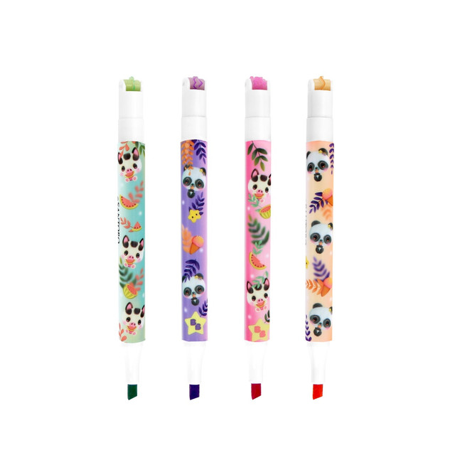 Santoro London Bangoberry - Rolling Stamp And Highlighter Pen Set - Bangoberry