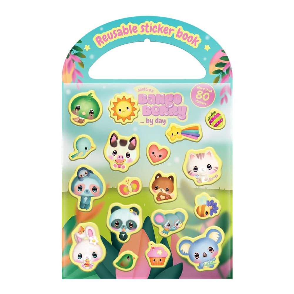 santoro london Bangoberry - Stick and Play Book - By Day