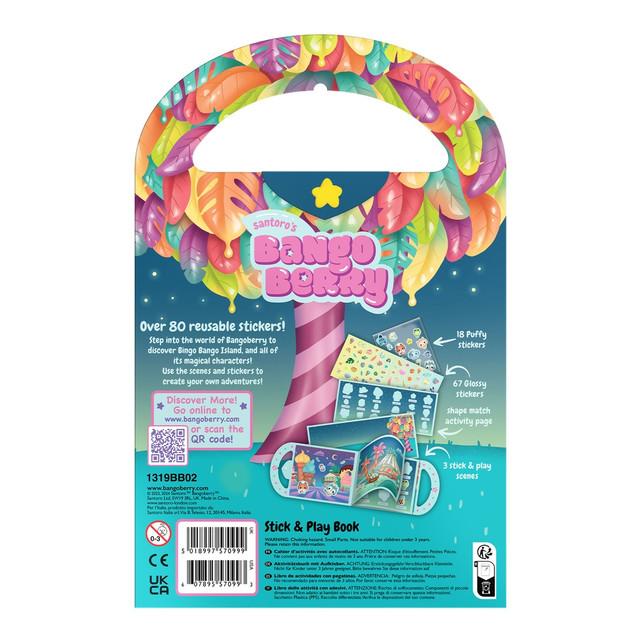 Santoro London Bangoberry - Stick And Play Book - By Night