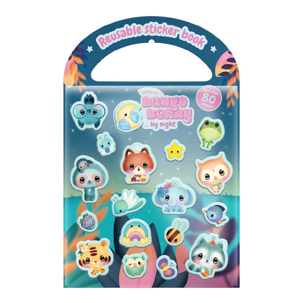 santoro london Bangoberry - Stick and Play Book - By Night