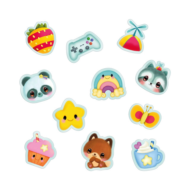 Santoro London Bangoberry - Sticker Roll - Remy Raccoon