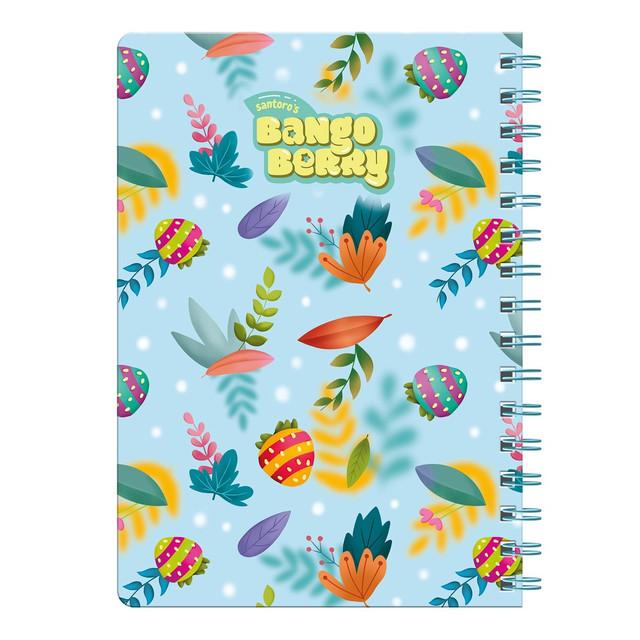 Santoro London Bangoberry - Story Wheel Notebook - Picnic On The Hill