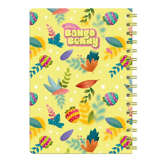 Santoro London Bangoberry - Story Wheel Notebook - Sweet Summer