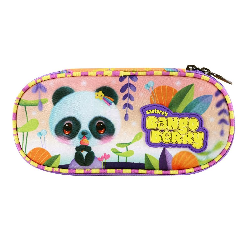 santoro london Bangoberry - Zip Around Pencil Case - Pally Panda