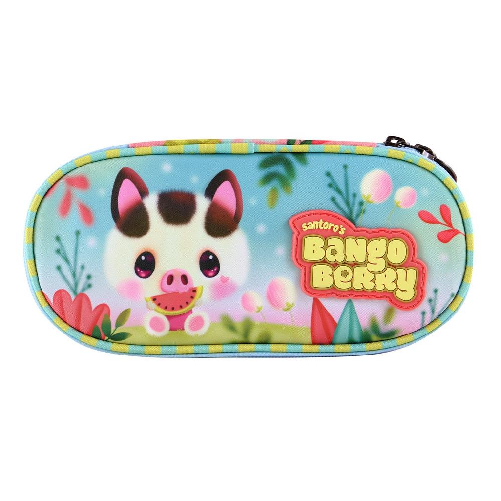 santoro london Bangoberry - Zip Around Pencil Case - Piggy Pig