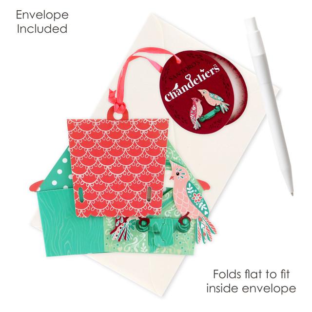 Santoro London Chandeliers Cards - Bird House - Love Birds