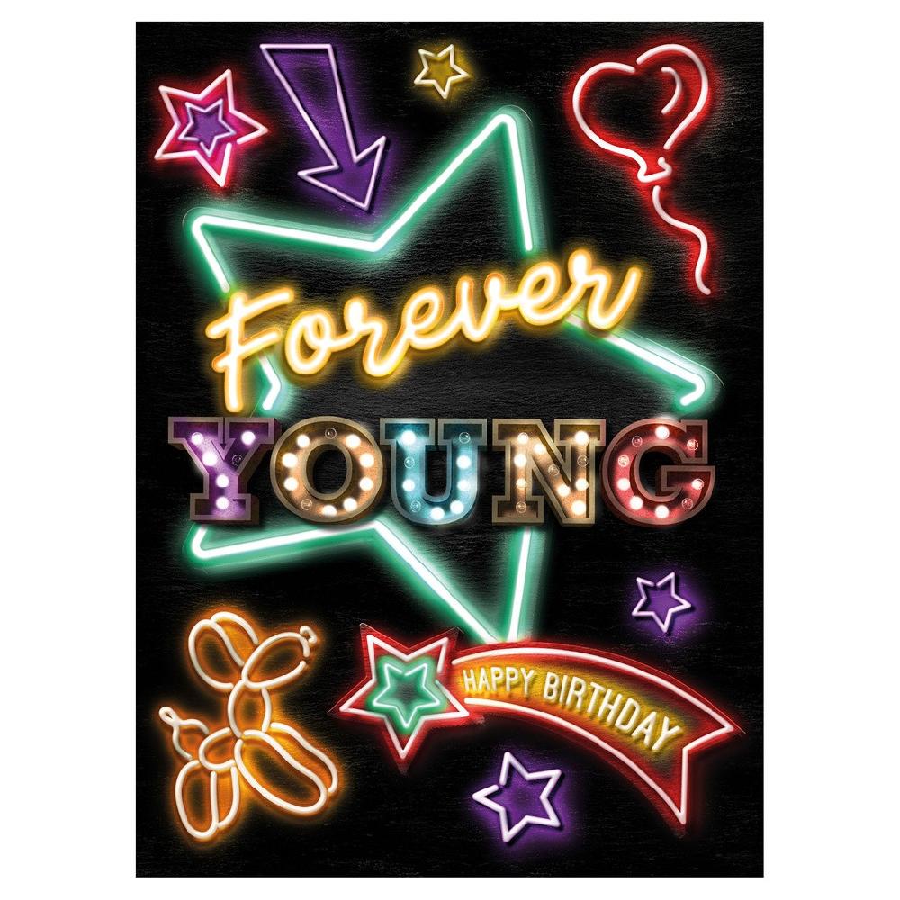 santoro london Electric Dreams - Forever Young Happy Birthday