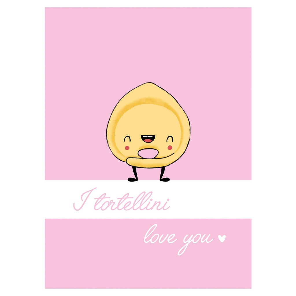 santoro london Fusilli Reasons - I tortellini love you
