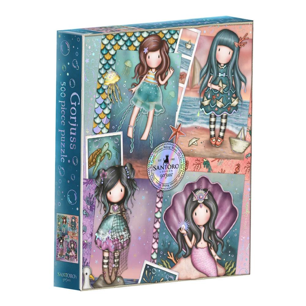 santoro london Gorjuss - 500 Piece Puzzle - Making Waves