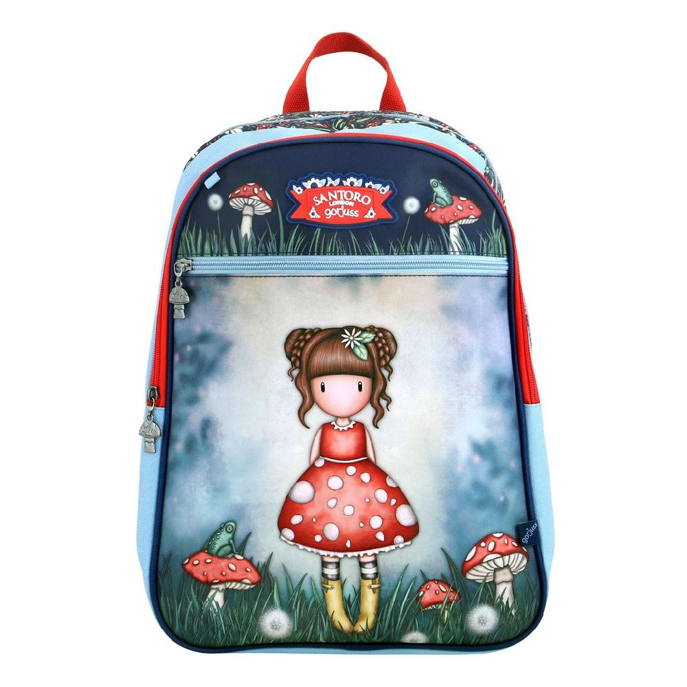santoro london Gorjuss - Classic Rucksack - Little Mushroom