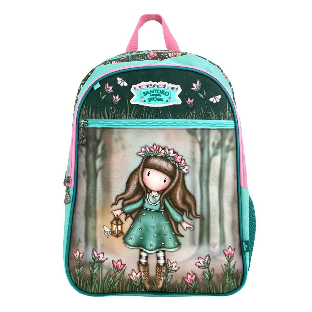 santoro london Gorjuss - Classic Rucksack - Woodland Wildflower