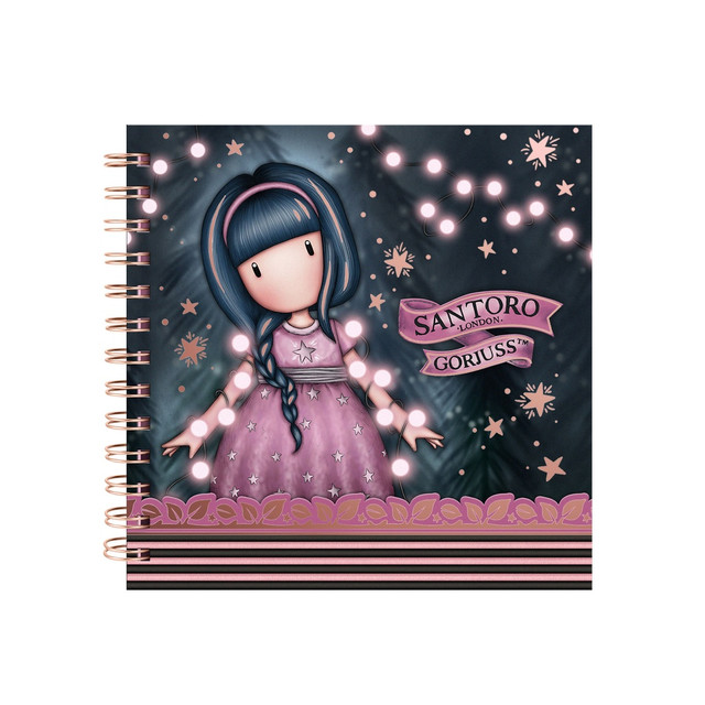 Santoro London Gorjuss - Creative Journal Gift Set - Fairy Dusk
