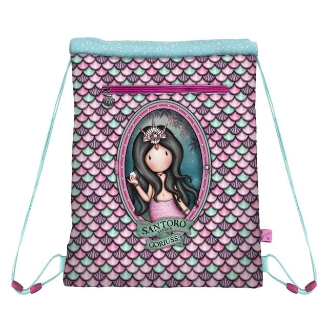 Santoro London Gorjuss - Drawstring Bag - The World Is Your Oyster