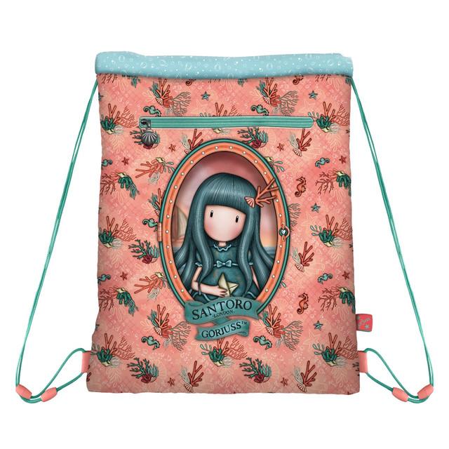 Santoro London Gorjuss - Drawstring Bag - Washed Ashore