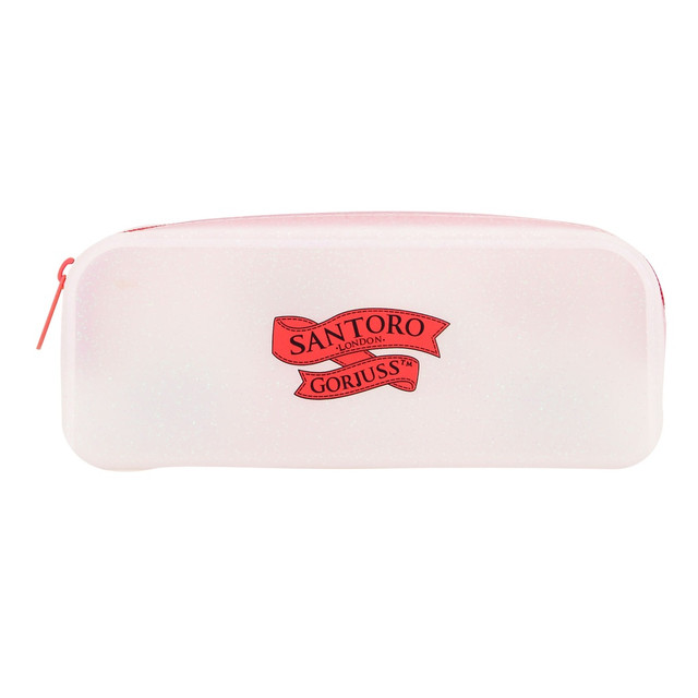 Santoro London Gorjuss - Glitter Pencil Case - Little Mushroom