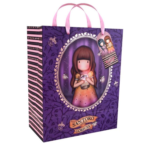 Santoro London Gorjuss - Large Gift Bag - In The Forest
