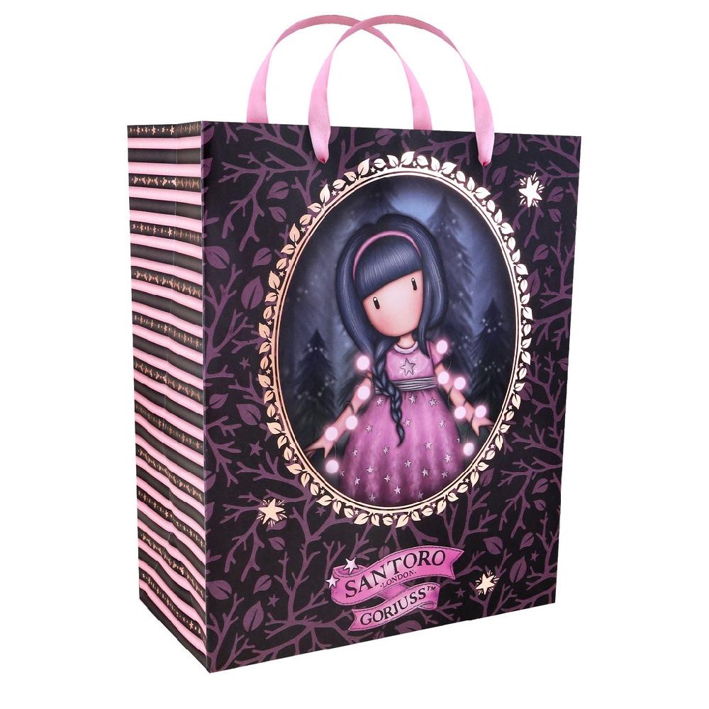 santoro london Gorjuss - Large Gift Bag - In The Forest