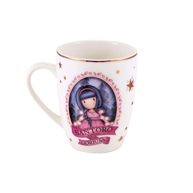Santoro London Gorjuss - Mug And Coaster Set - Fairy Dusk