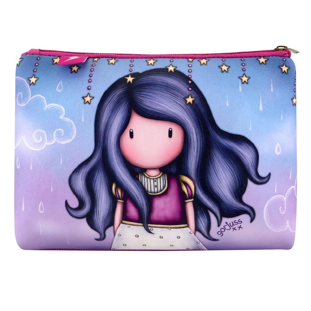 santoro london Gorjuss - Neoprene Accessory Case - Little Storm Cloud