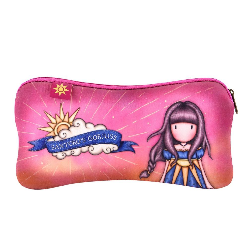 santoro london Gorjuss - Neoprene Pencil Case - Ray of Light