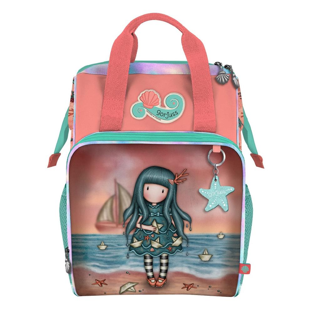 Santoro London Gorjuss - Open Frame Rucksack - Washed Ashore