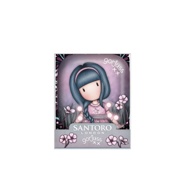 Santoro London Gorjuss - Puffy Keychain Notebook - Fairy Dusk