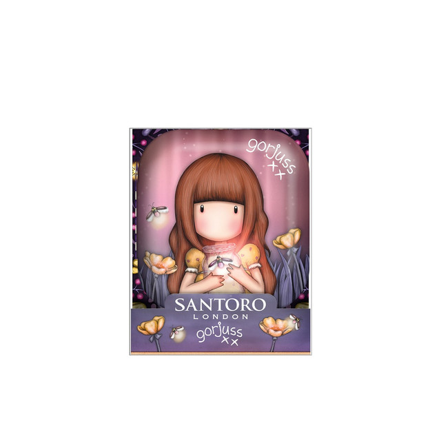 Santoro London Gorjuss - Puffy Keychain Notebook - Firefly Dawn